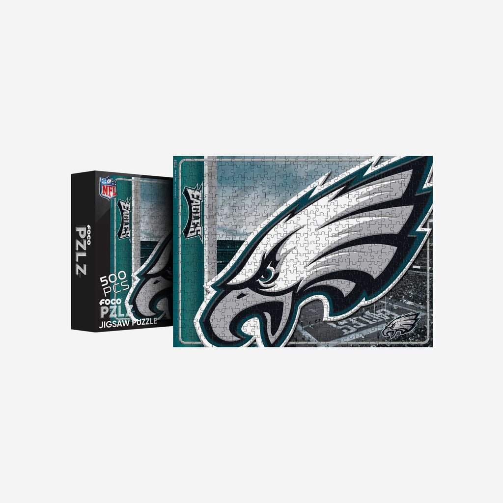 Philadelphia Eagles Big Logo 500 Piece Jigsaw Puzzle PZLZ FOCO - FOCO.com