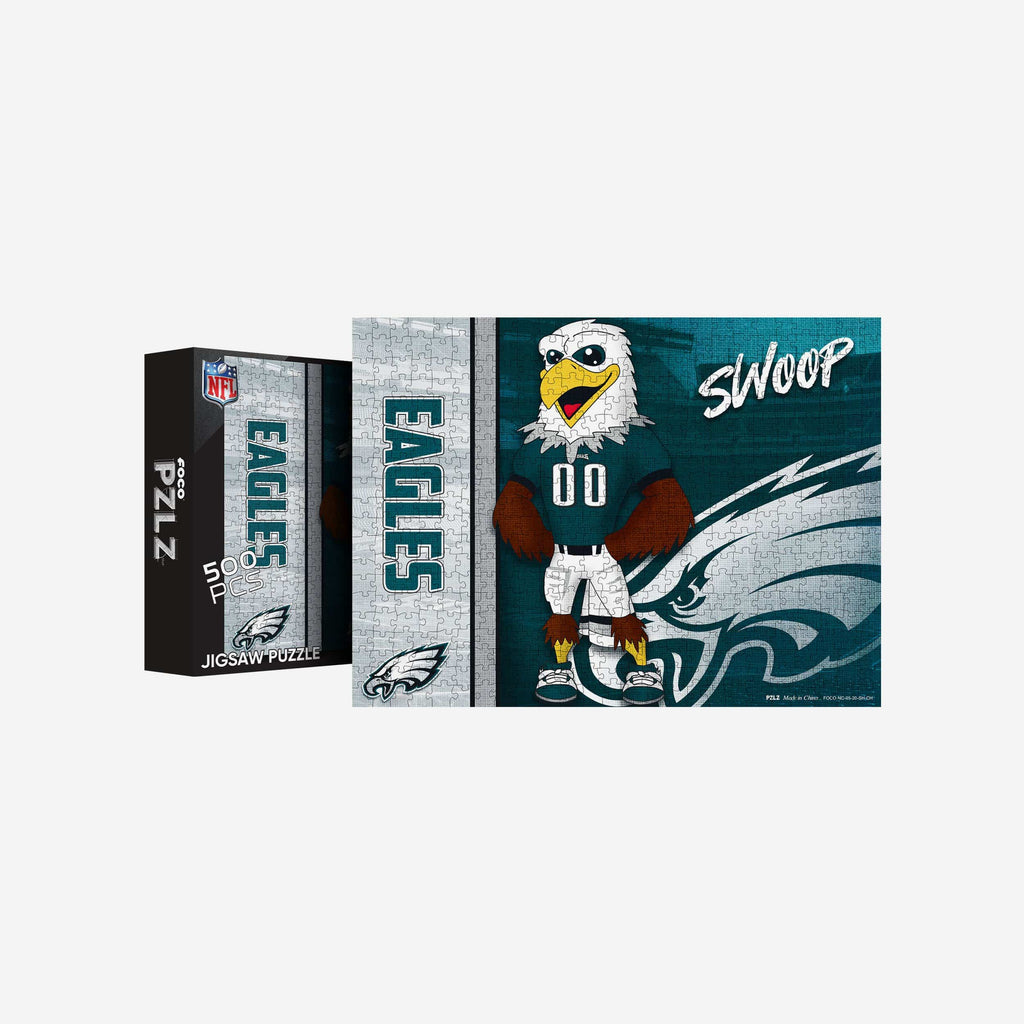 Swoop Philadelphia Eagles Mascot 500 Piece Jigsaw Puzzle PZLZ FOCO - FOCO.com