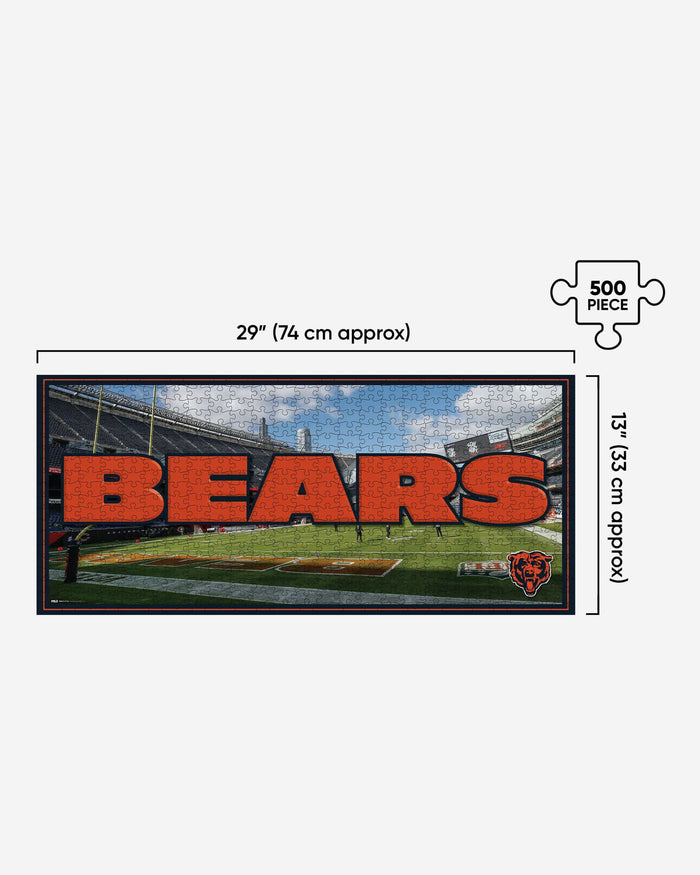 Chicago Bears Soldier Field 500 Piece Stadiumscape Jigsaw Puzzle PZLZ FOCO - FOCO.com