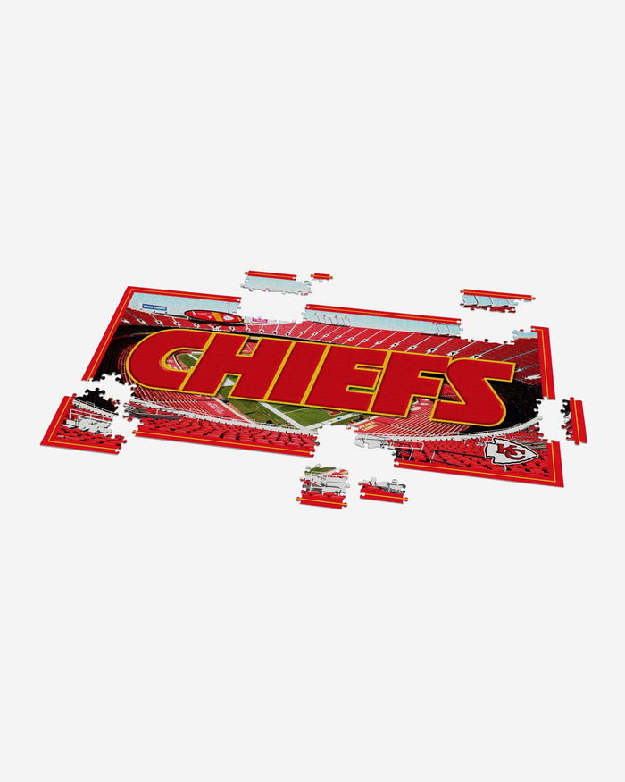 Kansas City Chiefs Arrowhead Stadium 500 Piece Stadiumscape Jigsaw Puzzle PZLZ FOCO - FOCO.com