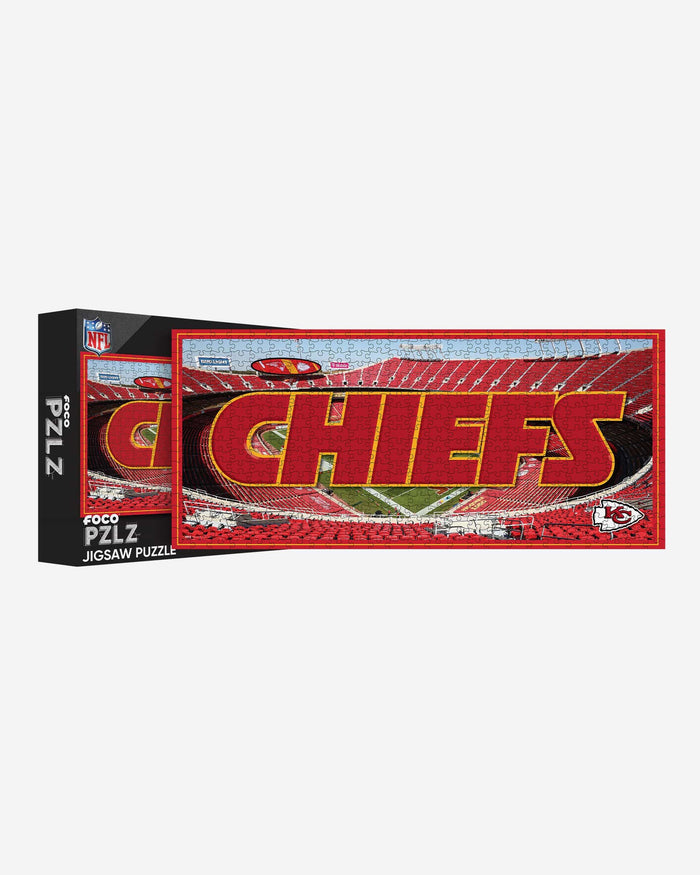 Kansas City Chiefs Arrowhead Stadium 500 Piece Stadiumscape Jigsaw Puzzle PZLZ FOCO - FOCO.com