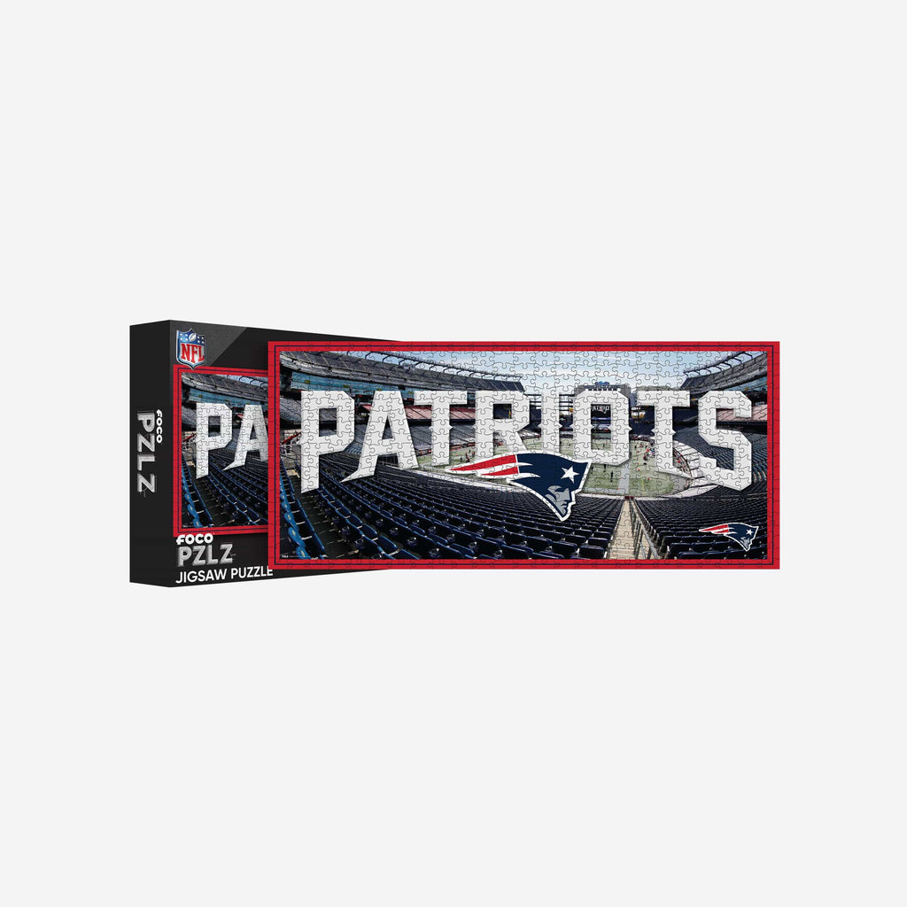 New England Patriots Gillette Stadium 500 Piece Stadiumscape Jigsaw Puzzle PZLZ FOCO - FOCO.com