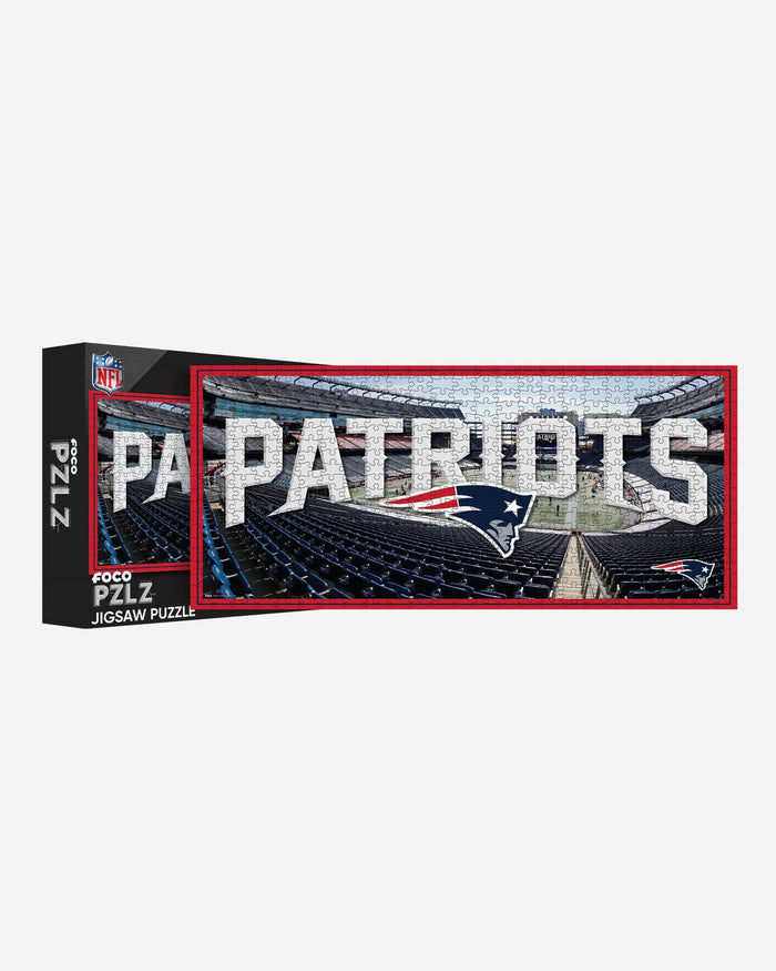 New England Patriots Gillette Stadium 500 Piece Stadiumscape Jigsaw Puzzle PZLZ FOCO - FOCO.com