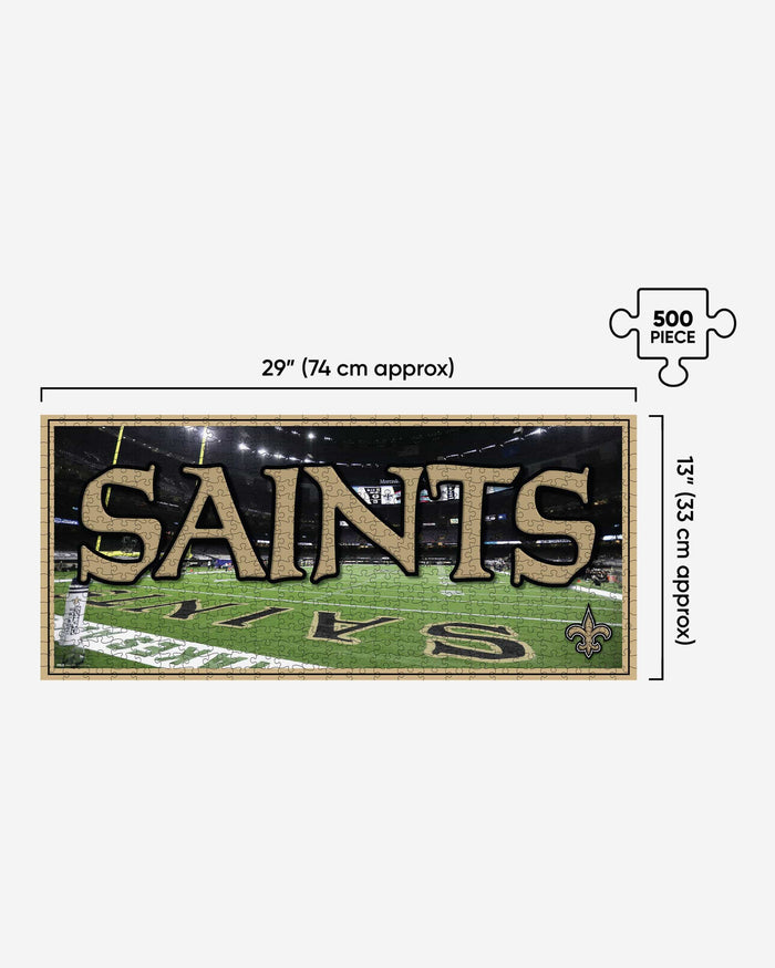 New Orleans Saints Mercedes-Benz Superdome 500 Piece Stadiumscape Jigsaw Puzzle PZLZ FOCO - FOCO.com