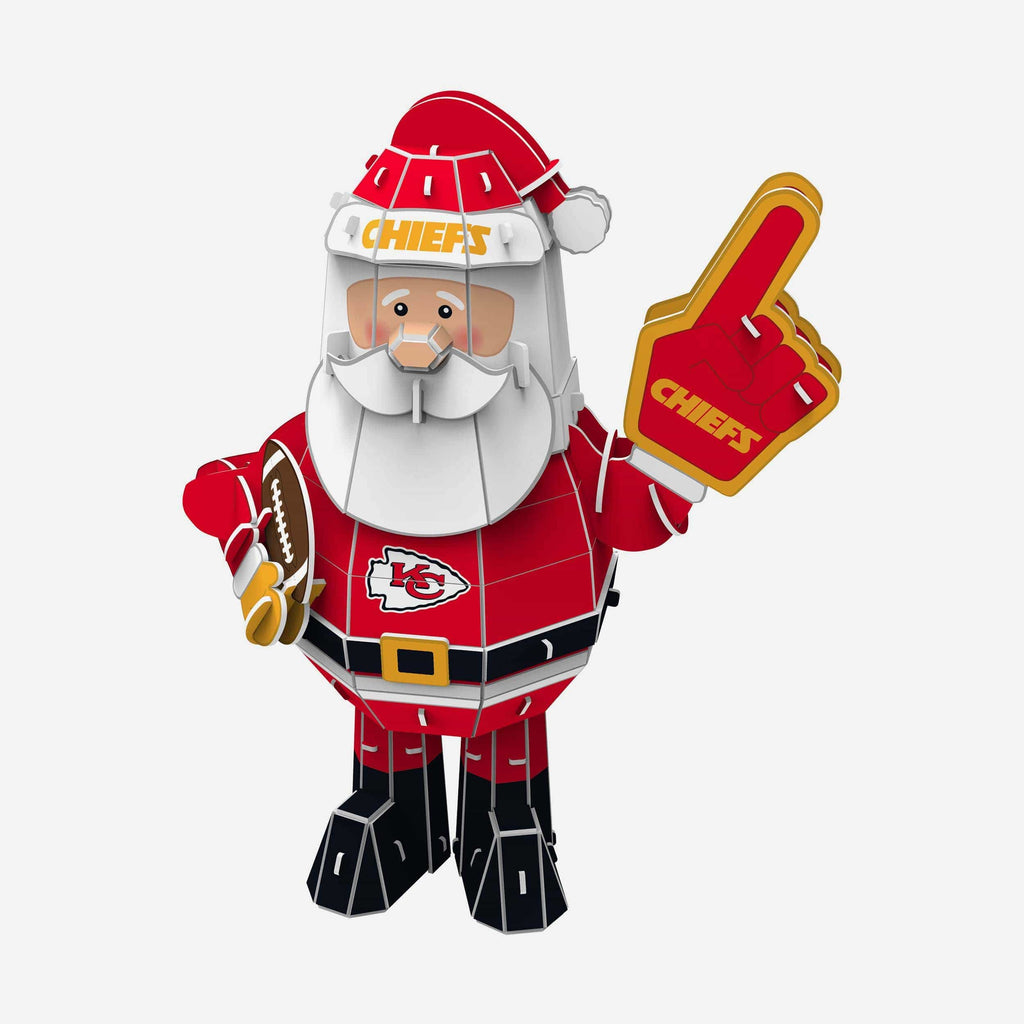 Kansas City Chiefs PZLZ Santa FOCO - FOCO.com