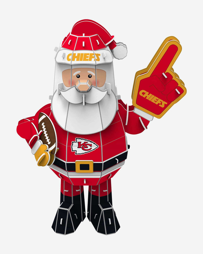 Kansas City Chiefs PZLZ Santa FOCO - FOCO.com