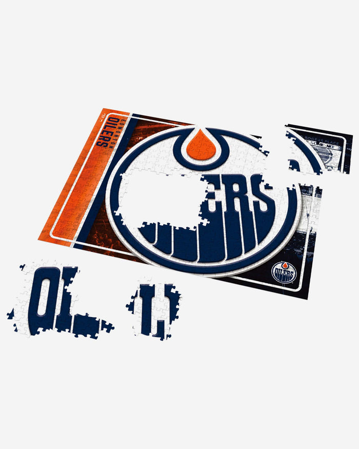 Edmonton Oilers Big Logo 500 Piece Jigsaw Puzzle PZLZ FOCO - FOCO.com