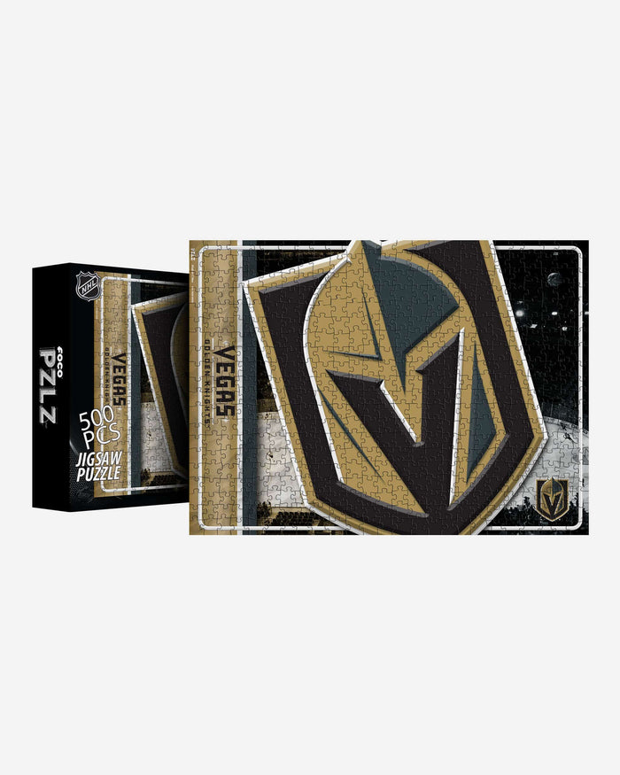 Vegas Golden Knights Big Logo 500 Piece Jigsaw Puzzle PZLZ FOCO - FOCO.com