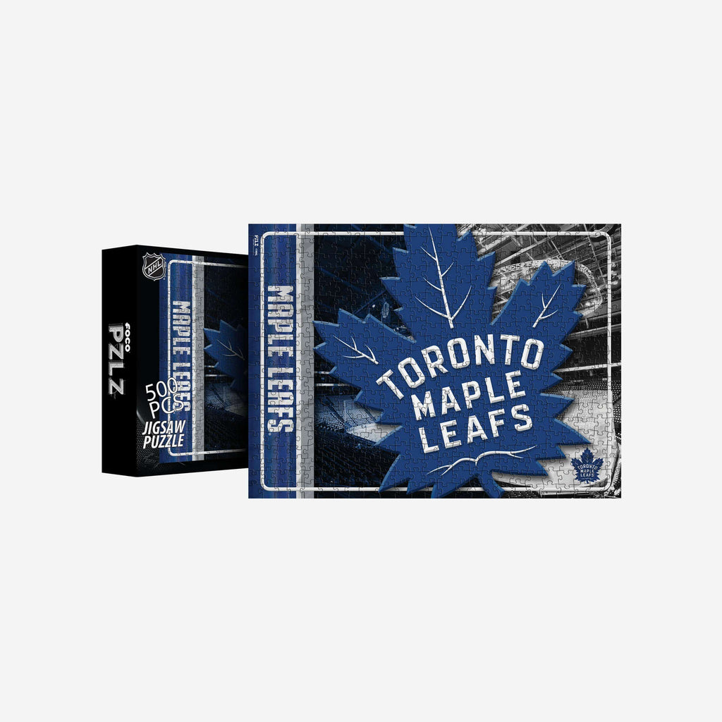 Toronto Maple Leafs Big Logo 500 Piece Jigsaw Puzzle PZLZ FOCO - FOCO.com