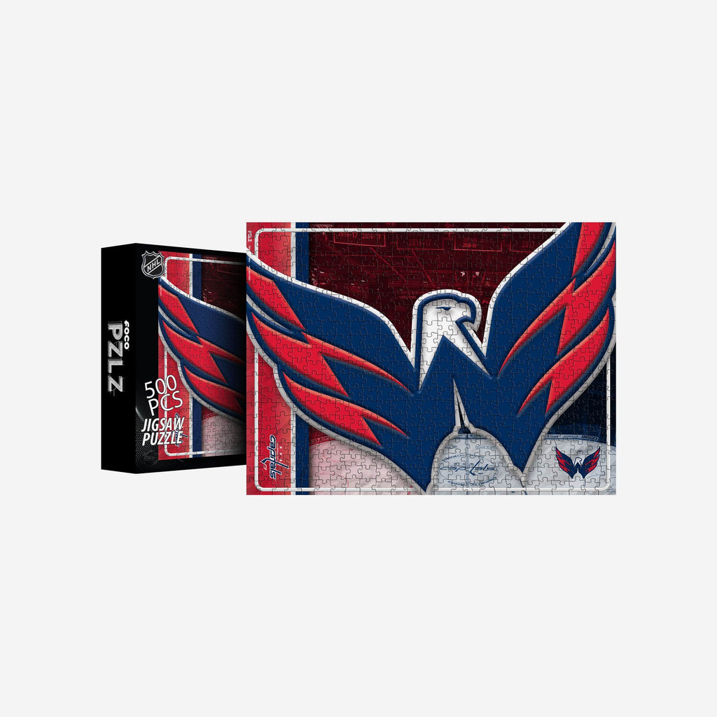 Washington Capitals Big Logo 500 Piece Jigsaw Puzzle PZLZ FOCO - FOCO.com