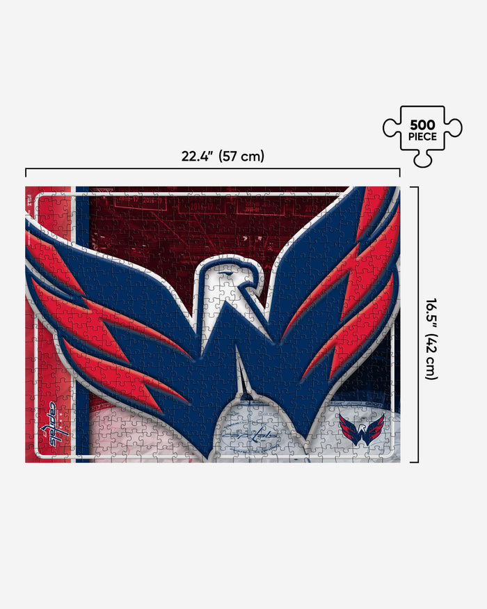 Washington Capitals Big Logo 500 Piece Jigsaw Puzzle PZLZ FOCO - FOCO.com