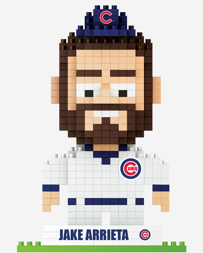 Jake Arrieta Chicago Cubs 2016 World Series Champions BRXLZ Mini Player FOCO - FOCO.com