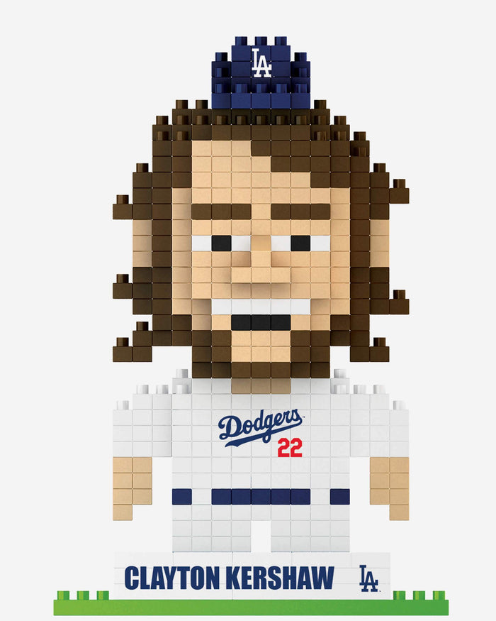 Clayton Kershaw Los Angeles Dodgers BRXLZ Mini Player FOCO - FOCO.com