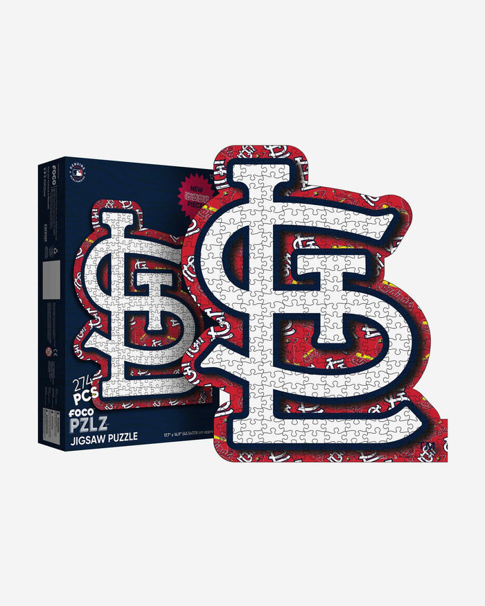 St Louis Cardinals Logo Wood Jigsaw Puzzle PZLZ FOCO - FOCO.com