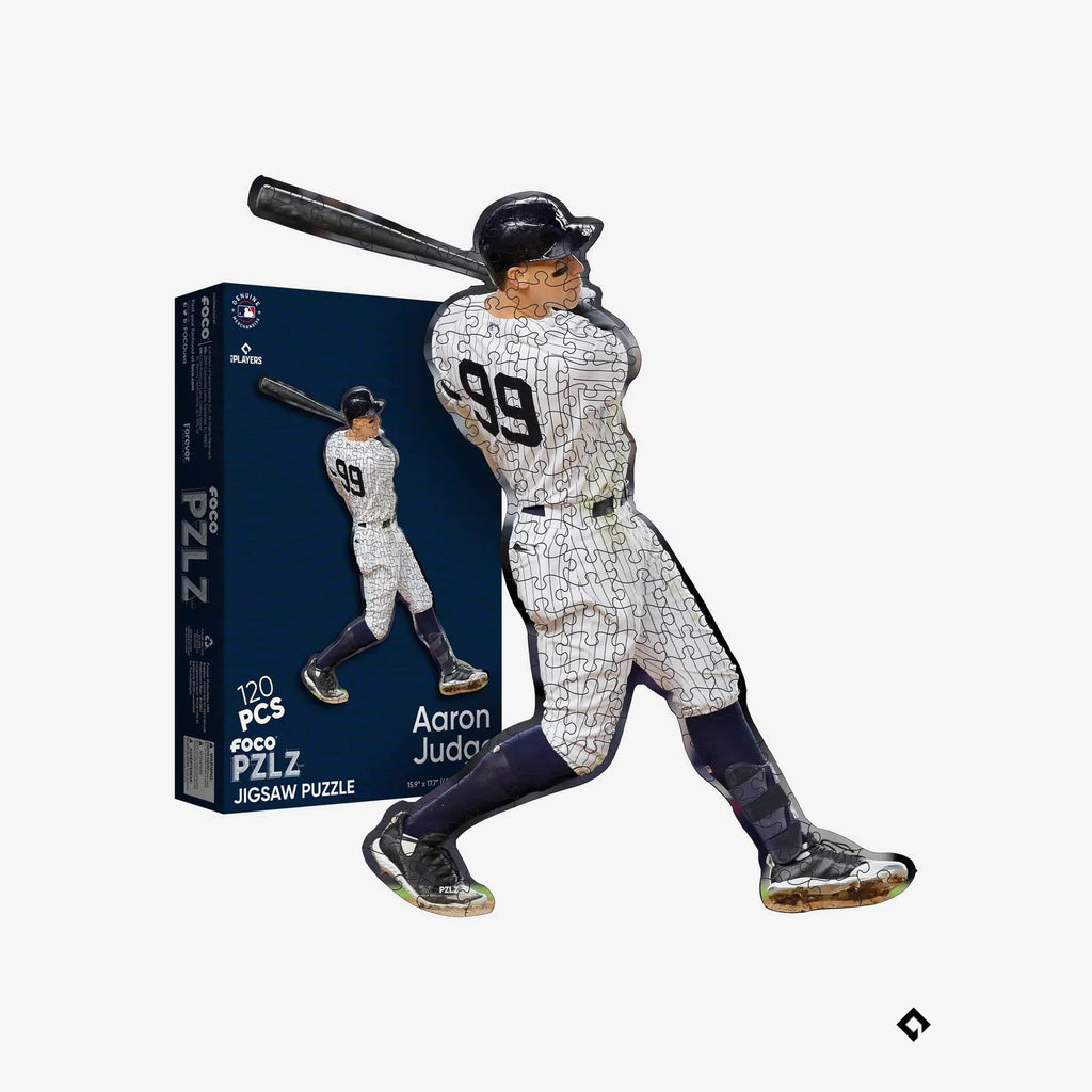 Aaron Judge New York Yankees Wood Jigsaw Puzzle PZLZ FOCO - FOCO.com