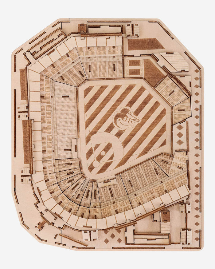 Baltimore Orioles Oriole Park at Camden Yards Wood PZLZ Stadium FOCO - FOCO.com