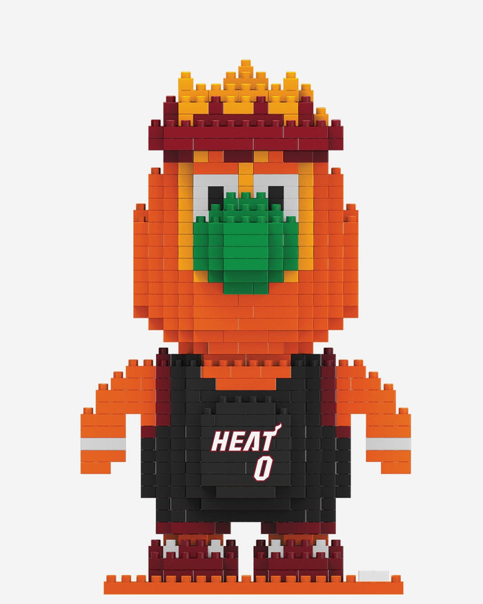 Burnie Miami Heat BRXLZ Mascot FOCO - FOCO.com