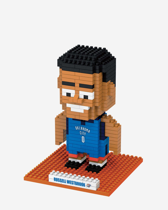 Russell Westbrook Oklahoma City Thunder BRXLZ Mini Player FOCO - FOCO.com