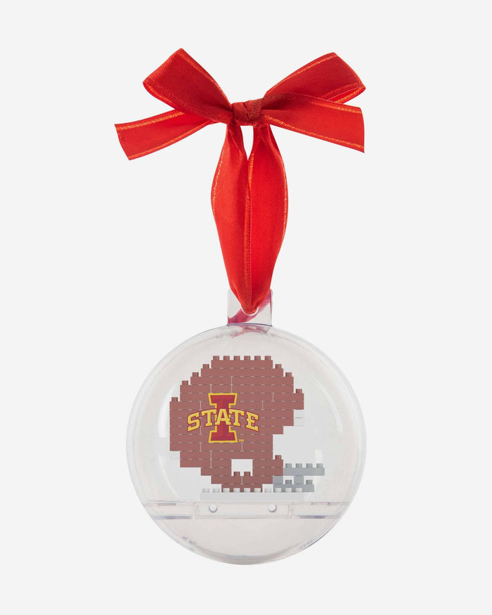 Iowa State Cyclones BRXLZ Helmet Ball Ornament FOCO - FOCO.com