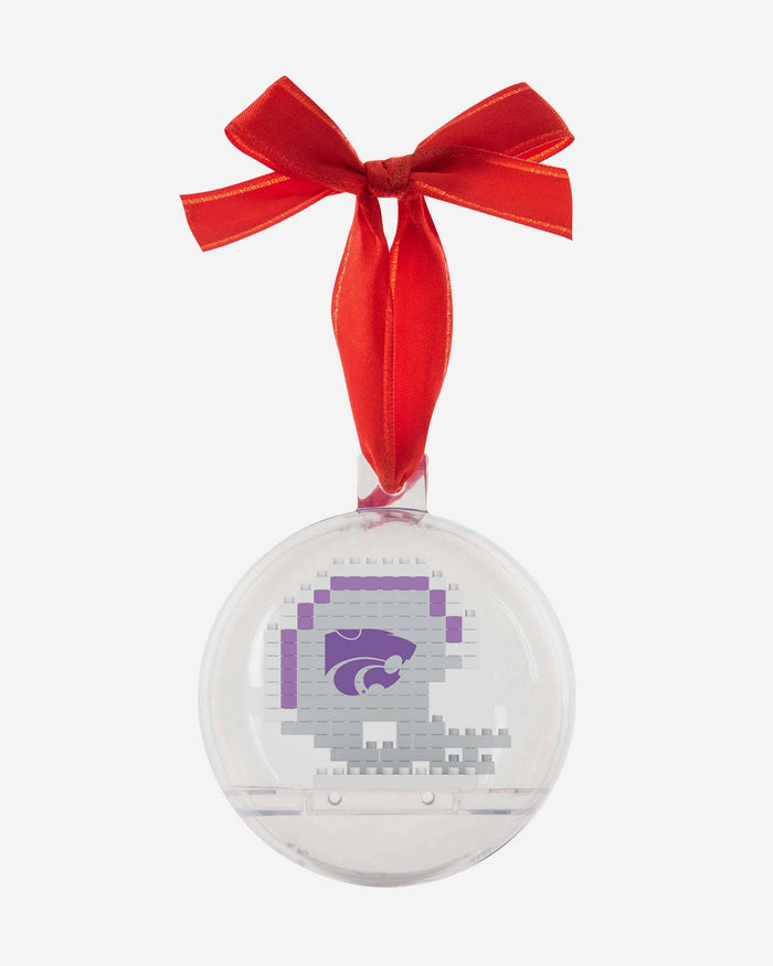 Kansas State Wildcats BRXLZ Helmet Ball Ornament FOCO - FOCO.com