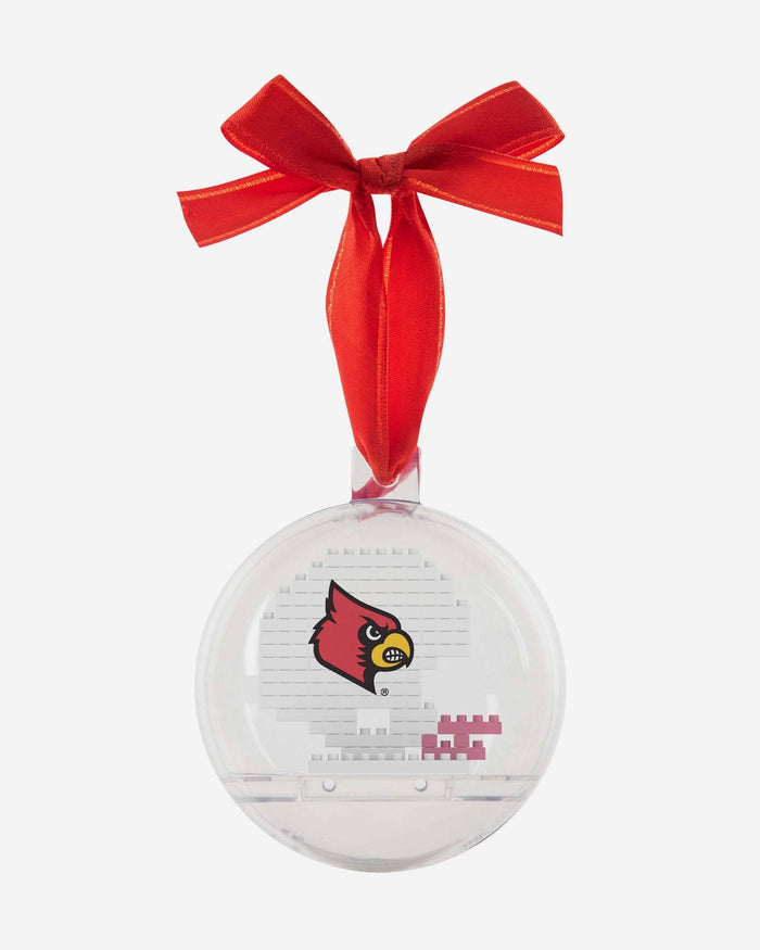 Louisville Cardinals BRXLZ Helmet Ball Ornament FOCO - FOCO.com