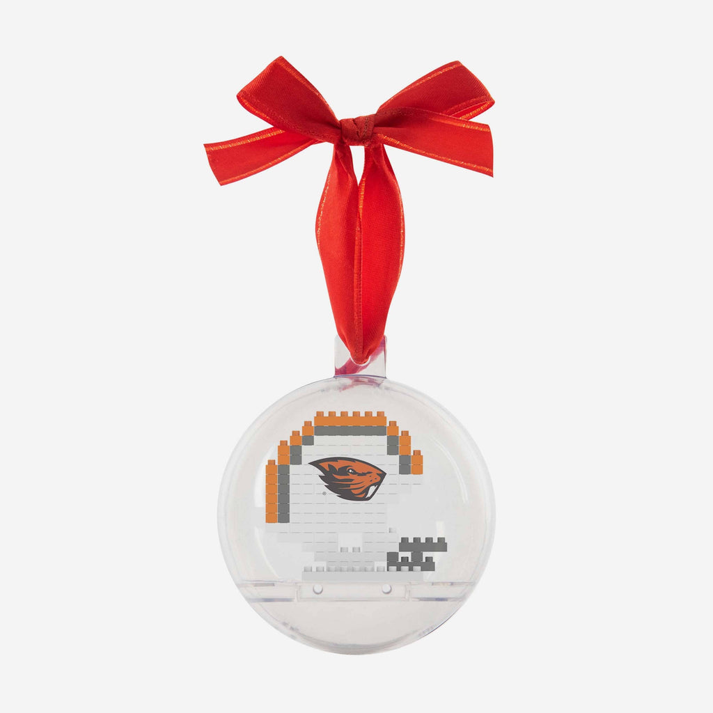 Oregon State Beavers BRXLZ Helmet Ball Ornament FOCO - FOCO.com