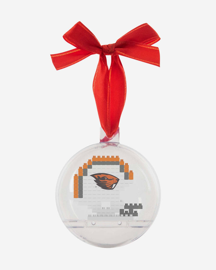 Oregon State Beavers BRXLZ Helmet Ball Ornament FOCO - FOCO.com