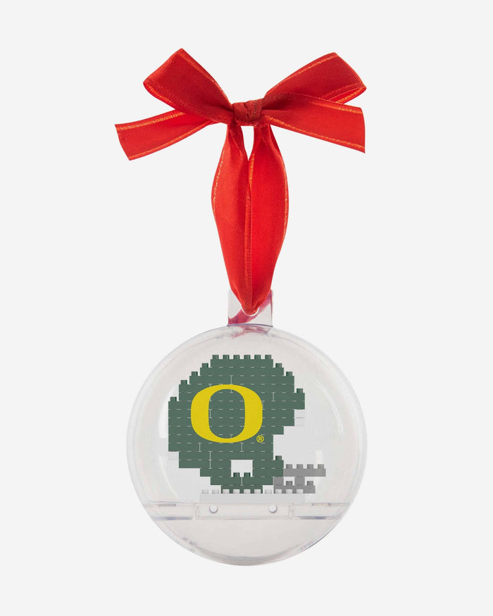 Oregon Ducks BRXLZ Helmet Ball Ornament FOCO - FOCO.com