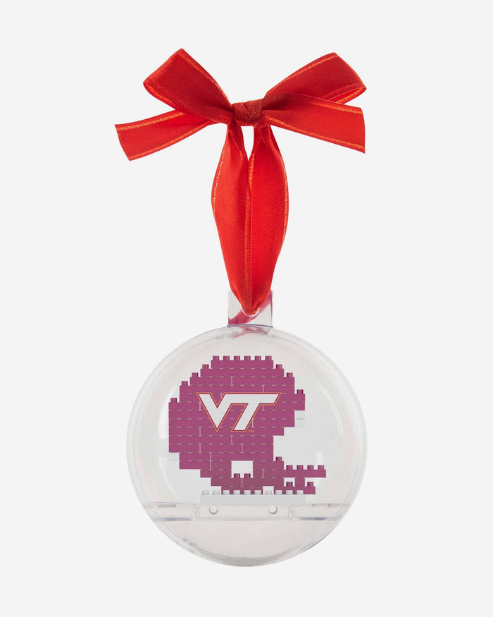 Virginia Tech Hokies BRXLZ Helmet Ball Ornament FOCO - FOCO.com