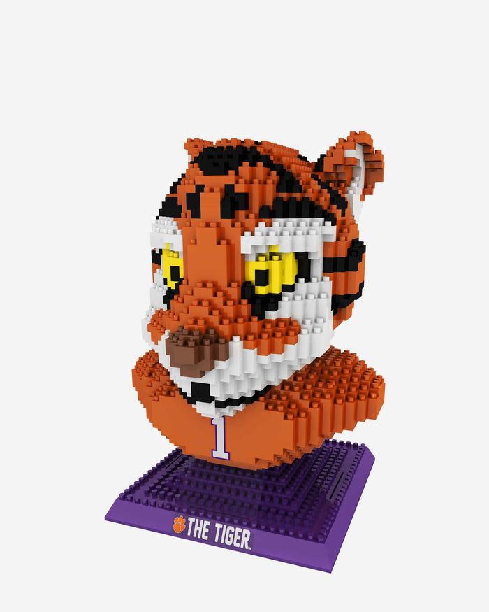 The Tiger Clemson Tigers BRXLZ Mascot Bust FOCO - FOCO.com