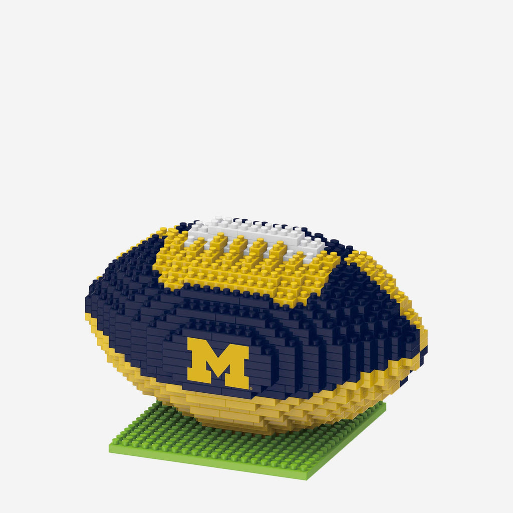 Michigan Wolverines BRXLZ Football FOCO - FOCO.com