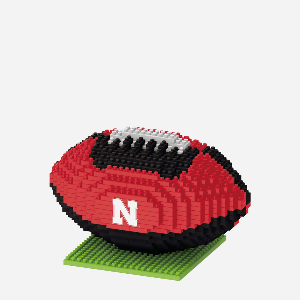 Nebraska Cornhuskers BRXLZ Football FOCO - FOCO.com