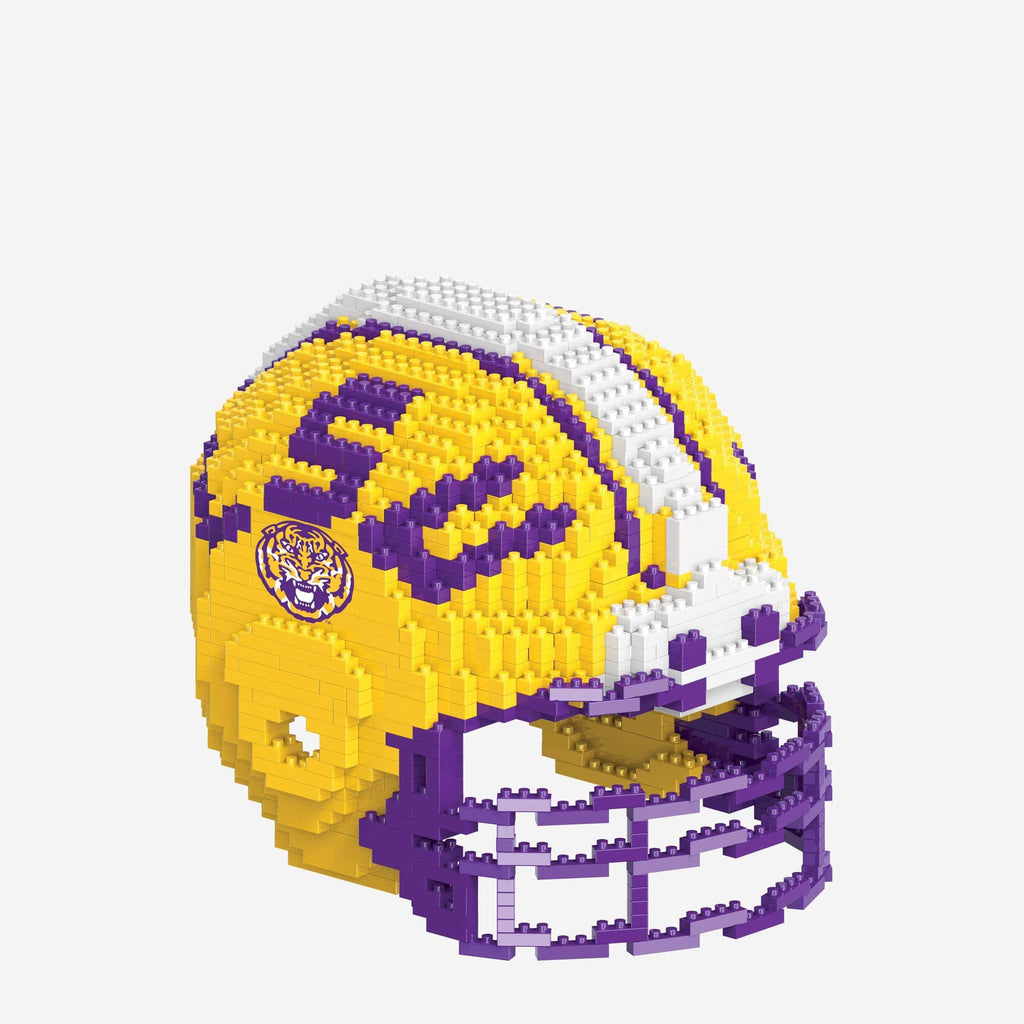 LSU Tigers BRXLZ Mini Helmet FOCO - FOCO.com