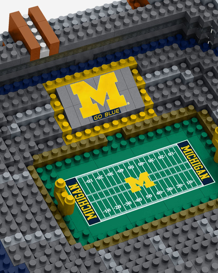 Michigan Wolverines Michigan Mini BRXLZ Stadium FOCO - FOCO.com