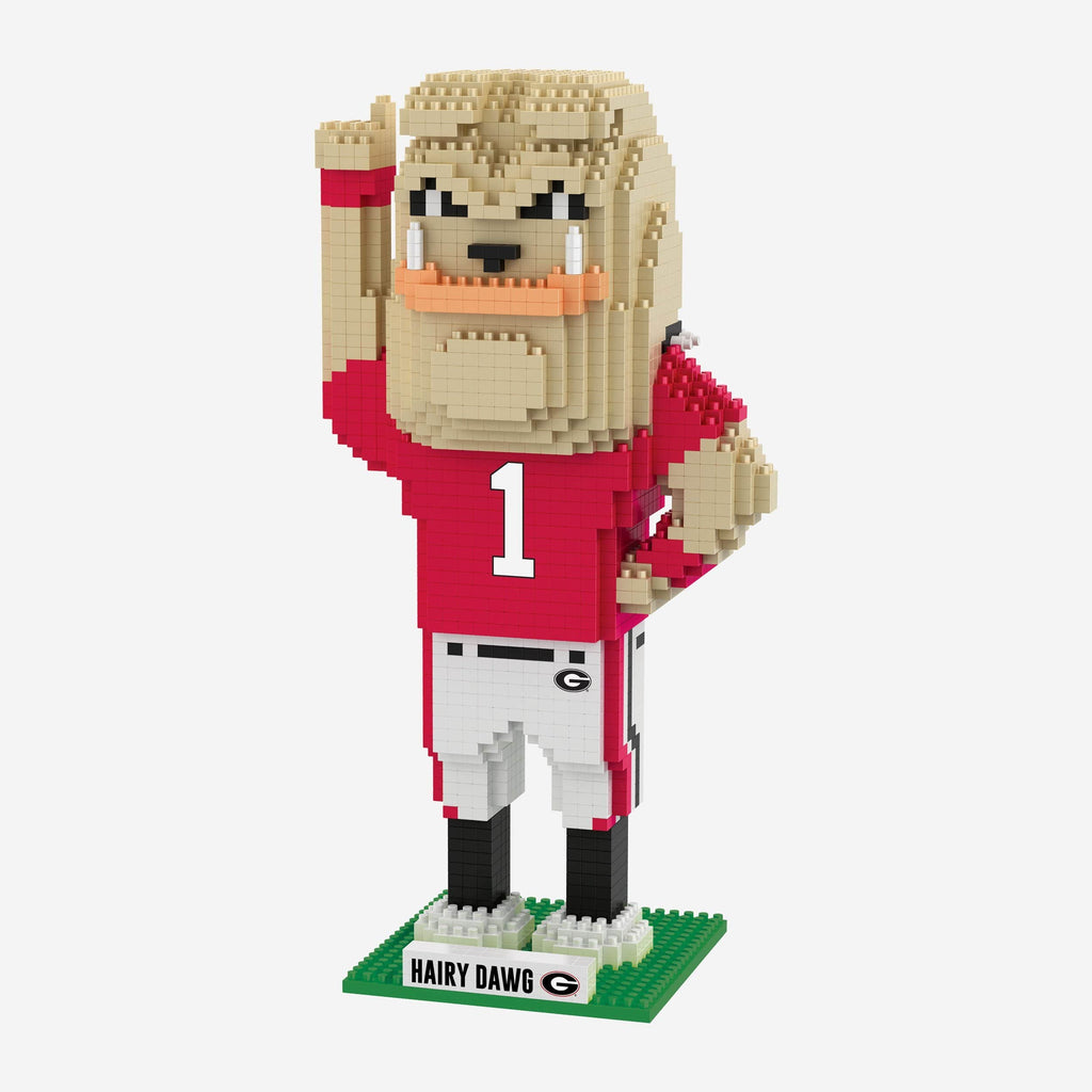 Hairy Dawg Georgia Bulldogs Thematic BRXLZ Mascot FOCO - FOCO.com