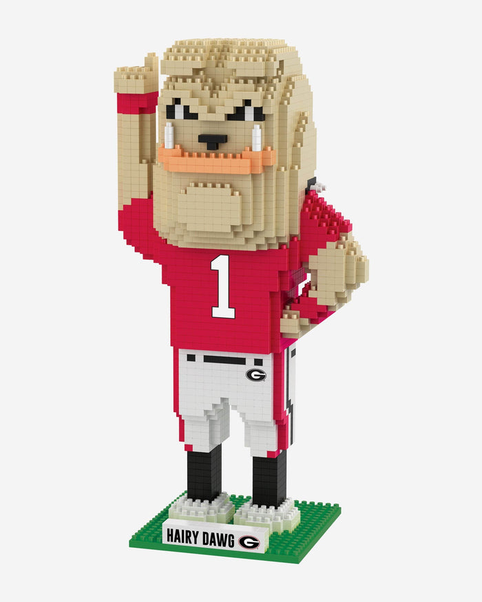 Hairy Dawg Georgia Bulldogs Thematic BRXLZ Mascot FOCO - FOCO.com