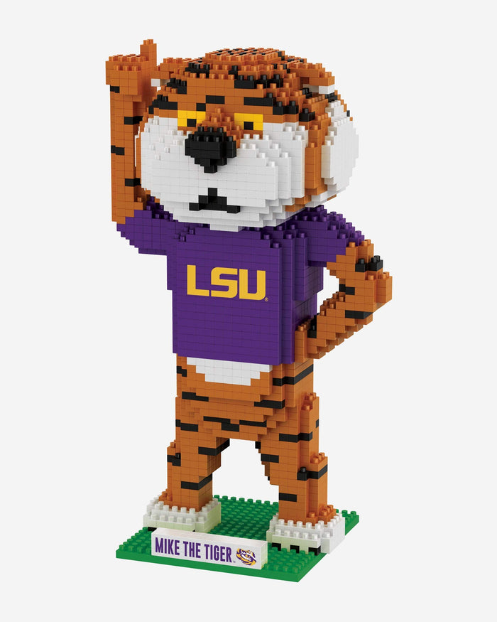 Mike the Tiger LSU Tigers Thematic BRXLZ Mascot FOCO - FOCO.com