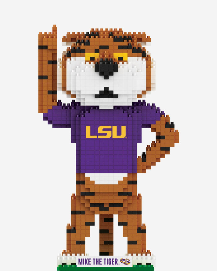 Mike the Tiger LSU Tigers Thematic BRXLZ Mascot FOCO - FOCO.com