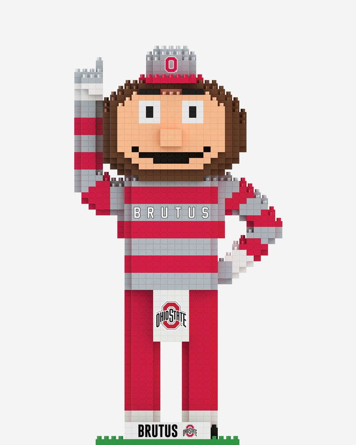 Brutus Buckeye Ohio State Buckeyes Thematic BRXLZ Mascot FOCO - FOCO.com