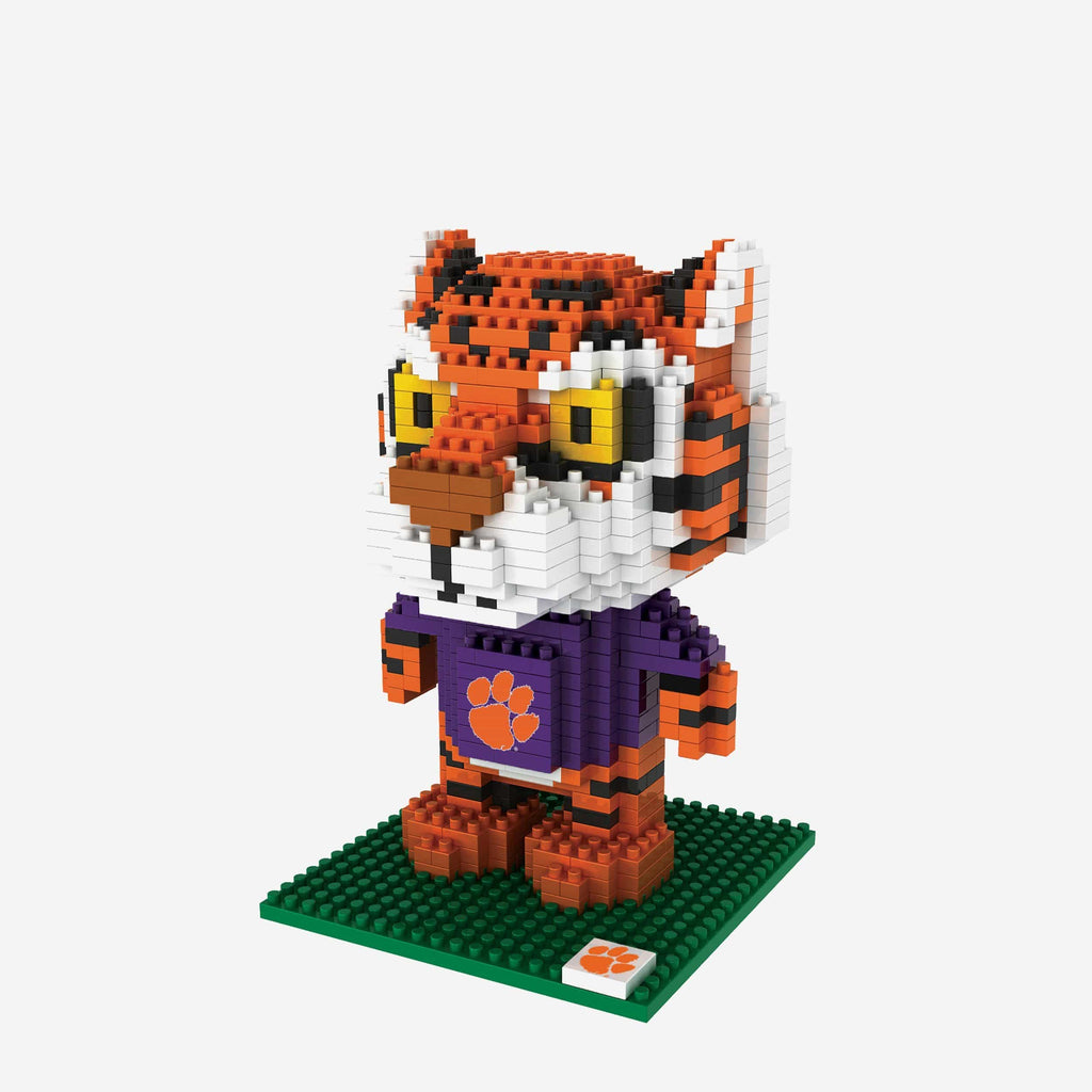 The Tiger Clemson Tigers BRXLZ Mascot FOCO - FOCO.com