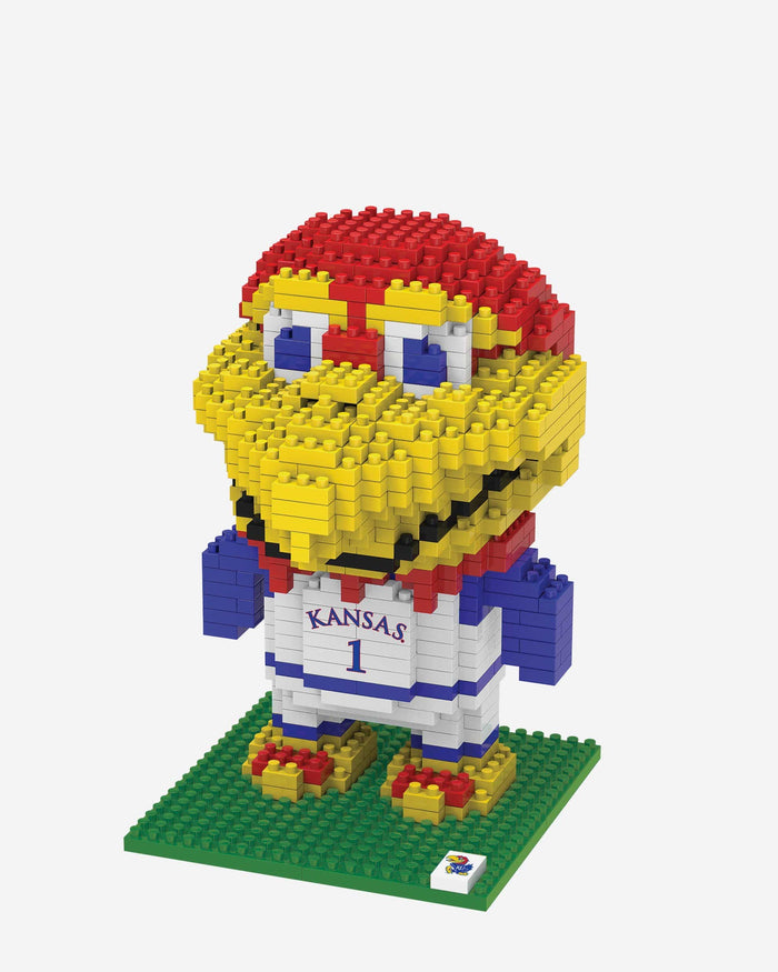 Big Jay Kansas Jayhawks BRXLZ Mascot FOCO - FOCO.com