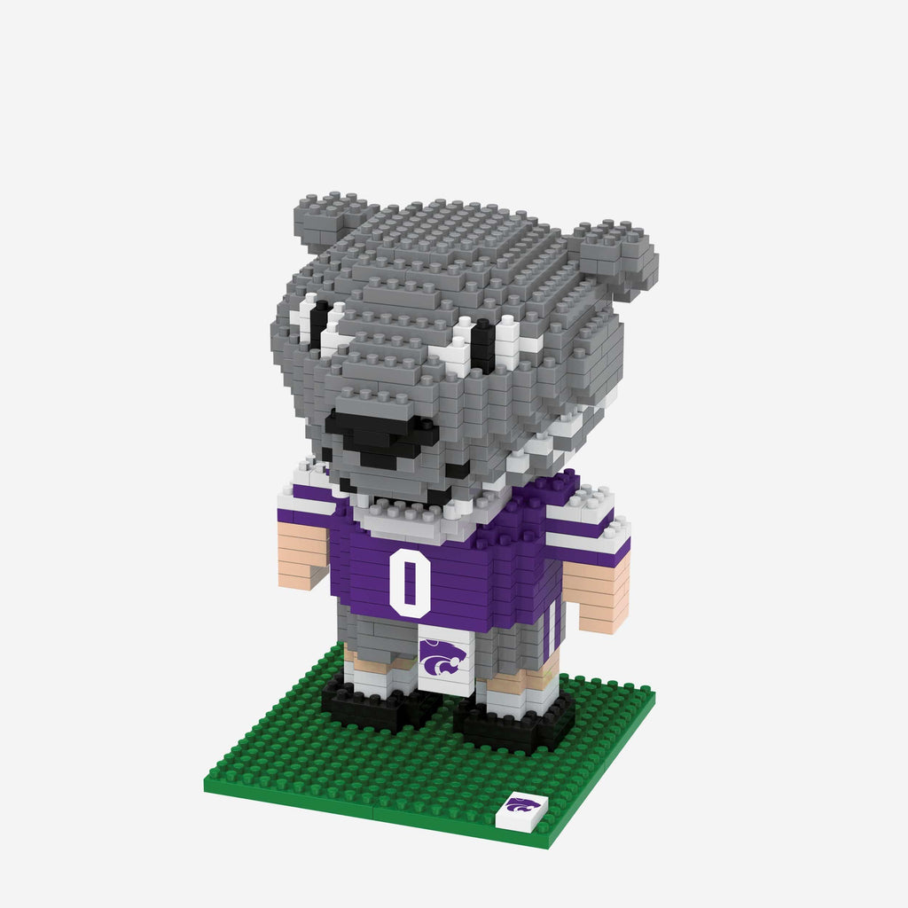 Willie the Wildcat Kansas State Wildcats BRXLZ Mascot FOCO - FOCO.com