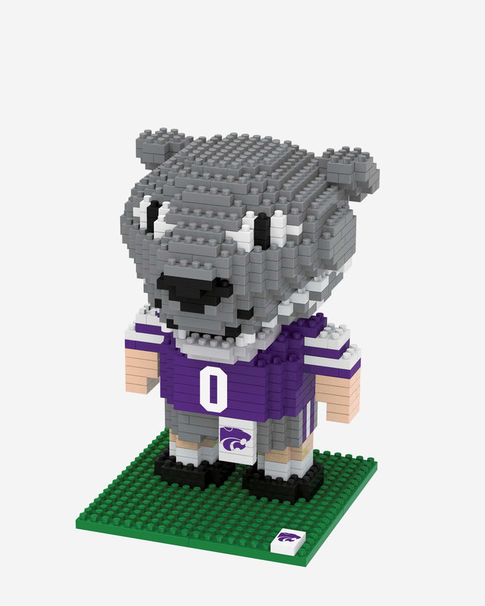 Willie the Wildcat Kansas State Wildcats BRXLZ Mascot FOCO - FOCO.com