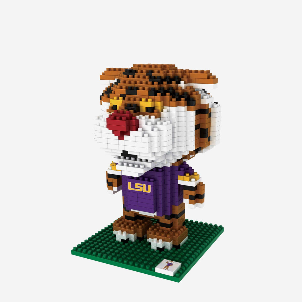 Mike the Tiger LSU Tigers BRXLZ Mascot FOCO - FOCO.com