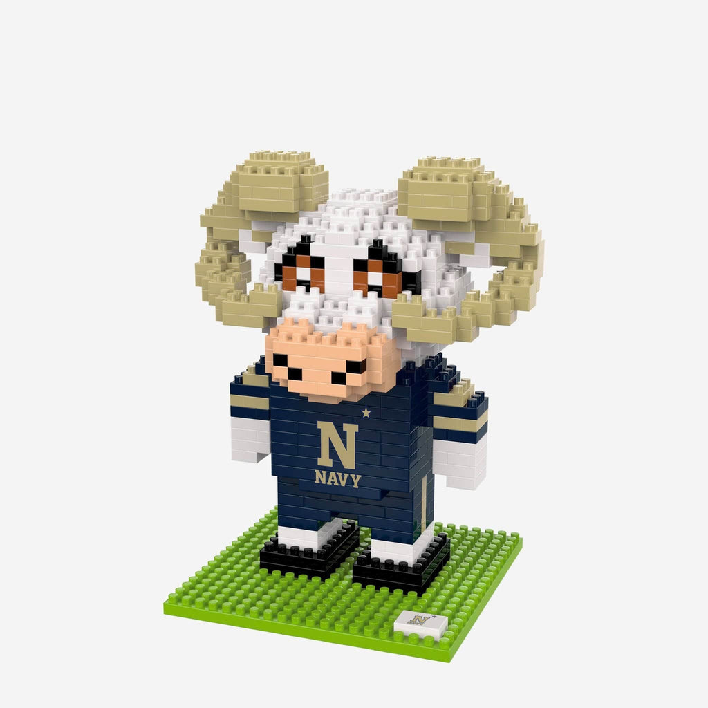 Bill The Goat Navy Midshipmen BRXLZ Mascot FOCO - FOCO.com