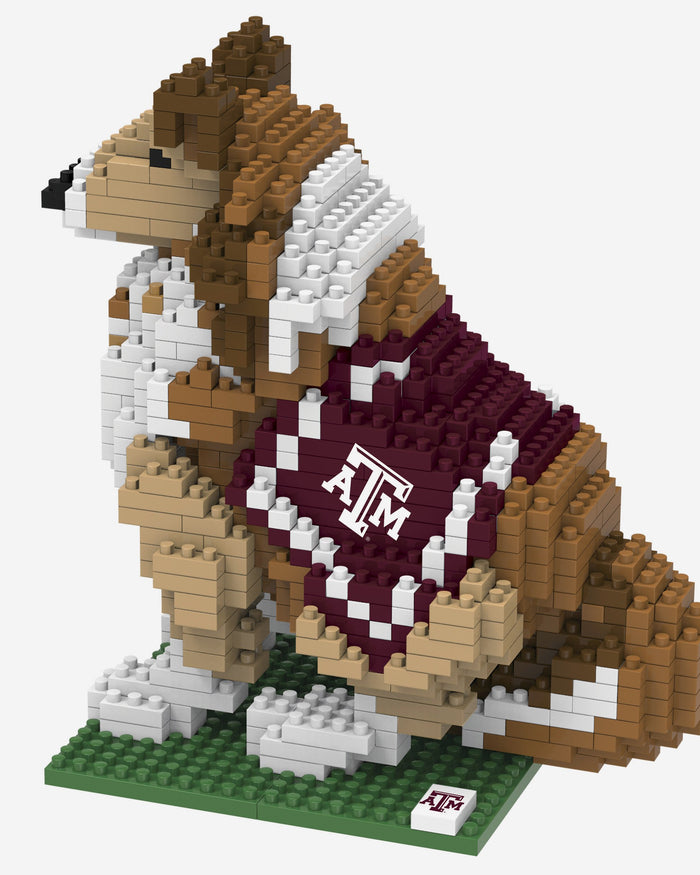 Reveille Texas A&M Aggies BRXLZ Mascot FOCO - FOCO.com