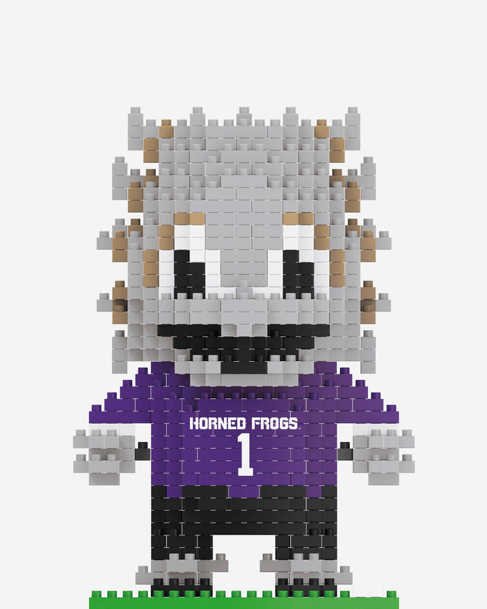 The Horned Frog TCU Horned Frogs BRXLZ Mascot FOCO - FOCO.com