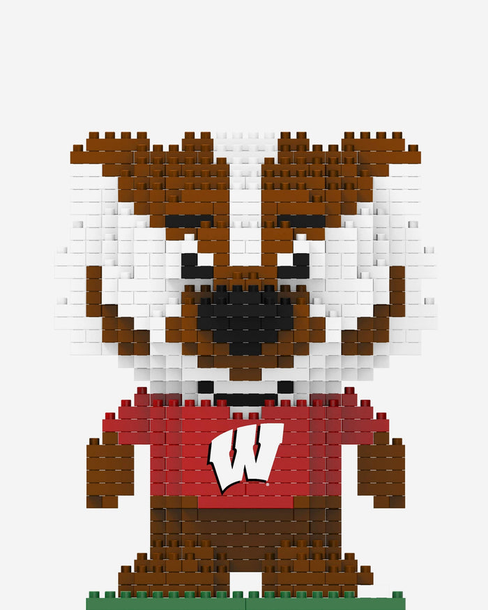 Bucky Badger Wisconsin Badgers BRXLZ Mascot FOCO - FOCO.com