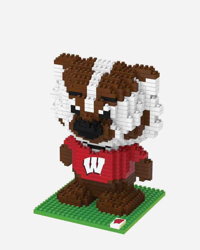 Bucky Badger Wisconsin Badgers BRXLZ Mascot FOCO - FOCO.com