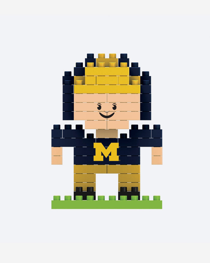 Michigan Wolverines BRXLZ Mini Player FOCO - FOCO.com